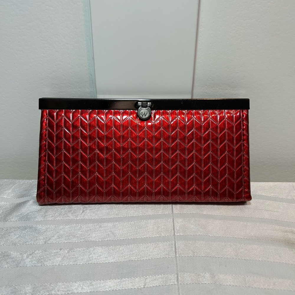 Elegant Red Clutch Bag